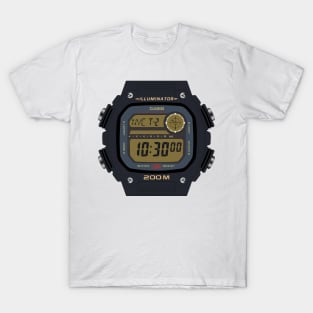 Casio DW 291 in color T-Shirt